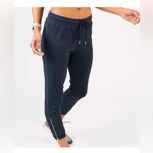 Zyia peak zipper jogger blue XL